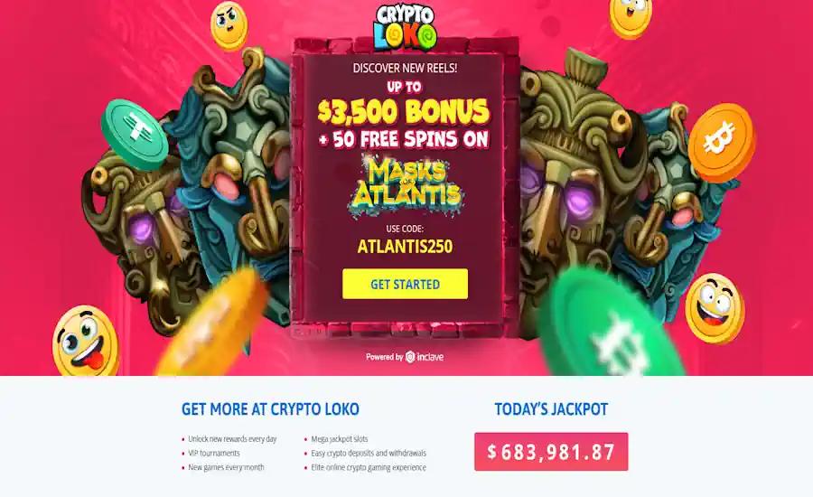 Masks of Atlantis bonus