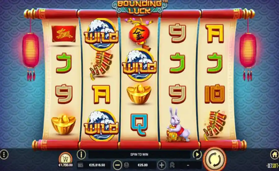 Free Spins Collection Bonus Bounding Luck