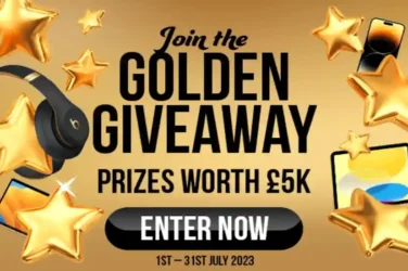 Golden Giveaway prize