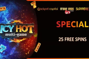 25 free spins Icy Hot Multi-Game