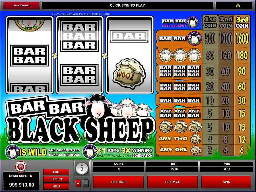 Bar Bar Black Sheep Screenshot