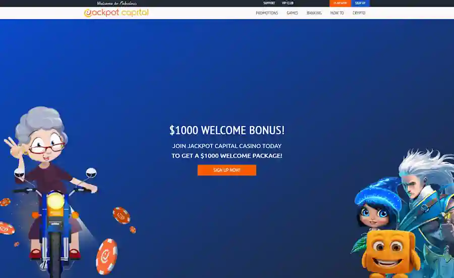 Jackpot Capital Casino Screenshot