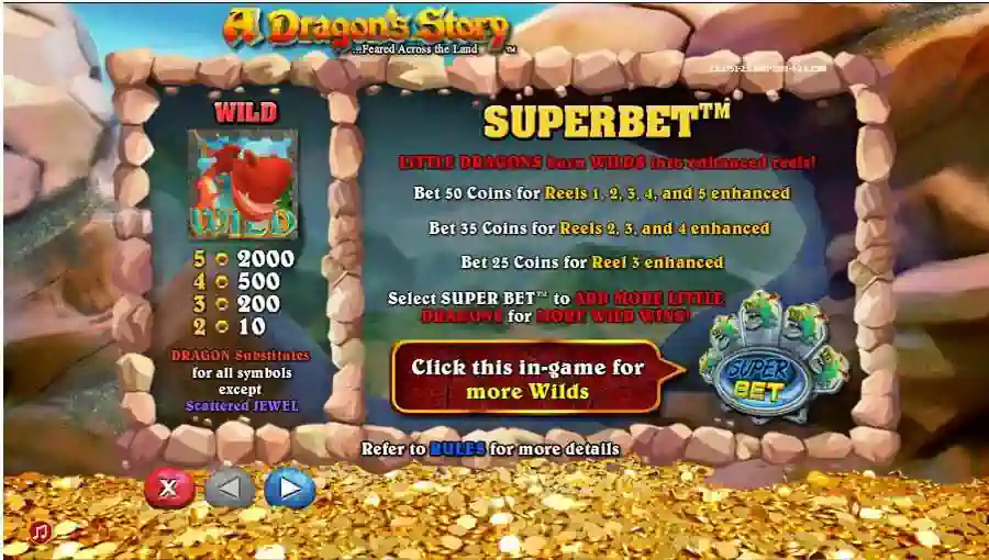 A Dragon Story Superbet Feature