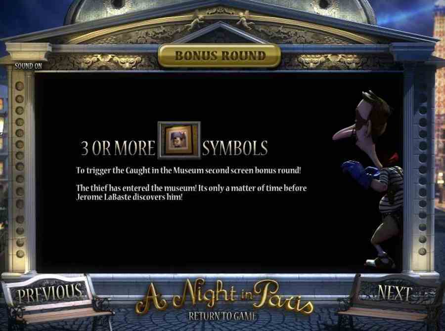 A Night in Paris Musium Bonus Feature