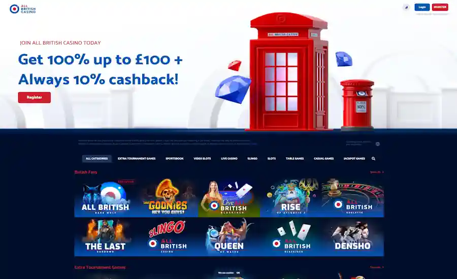 All British Casino Screenshot