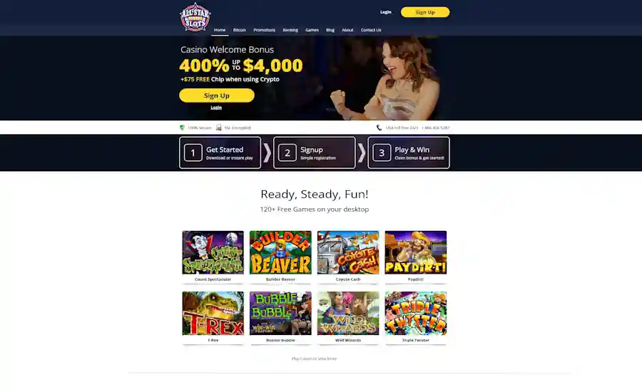All Star Slots Casino Screenshot