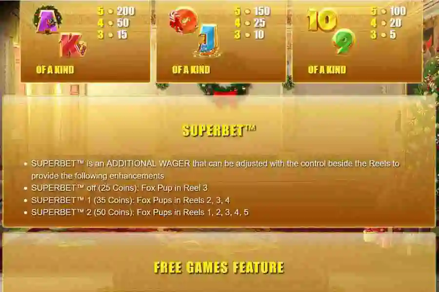 Superbet Additional Feature