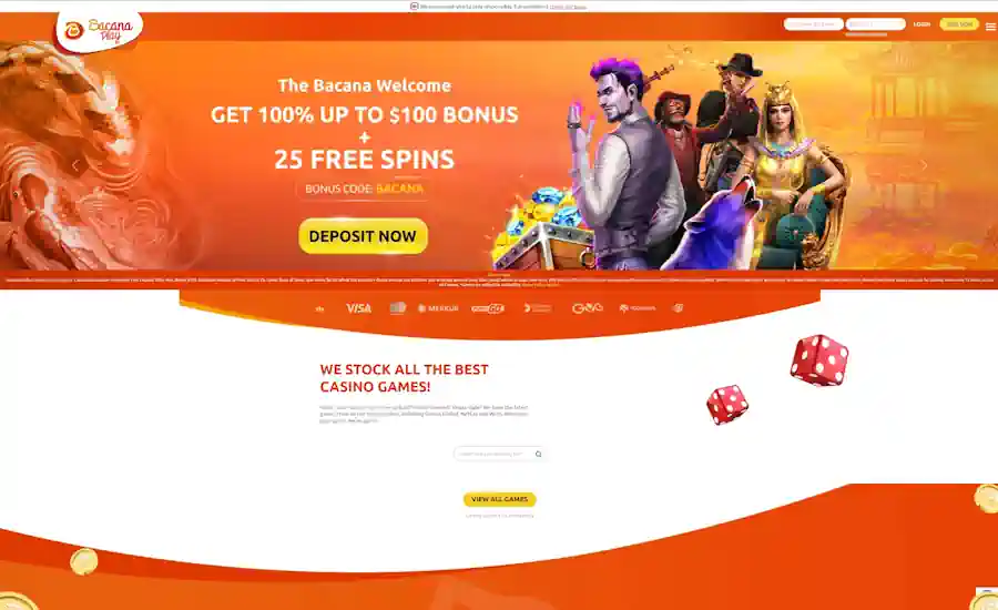 Bacanaplay Casino Screenshot