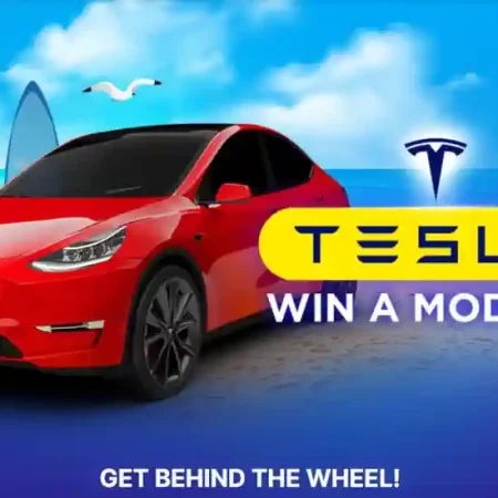 Win an Amazing Tesla Model Y at BitStarz Casino!