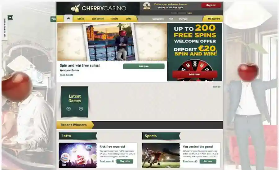 Cherry Casino Screenshot