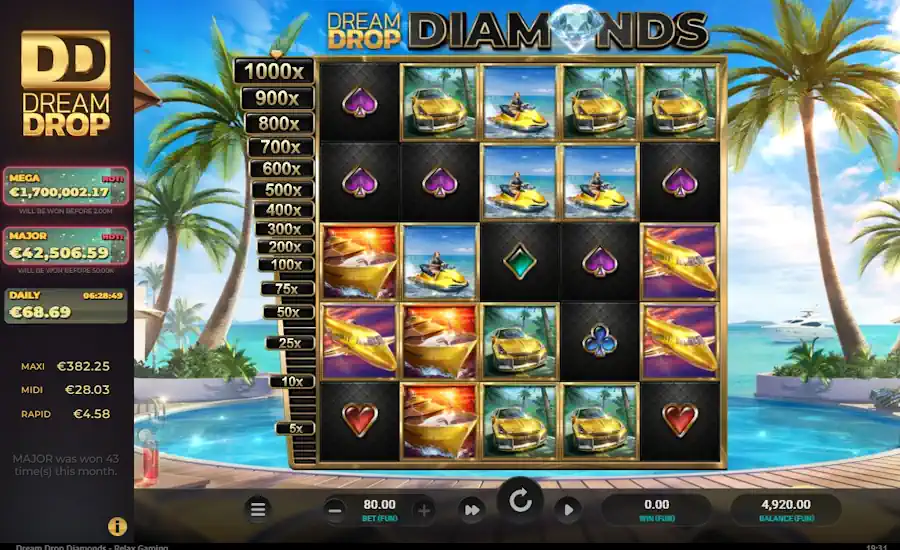 Dream Drop Diamonds Screenshot