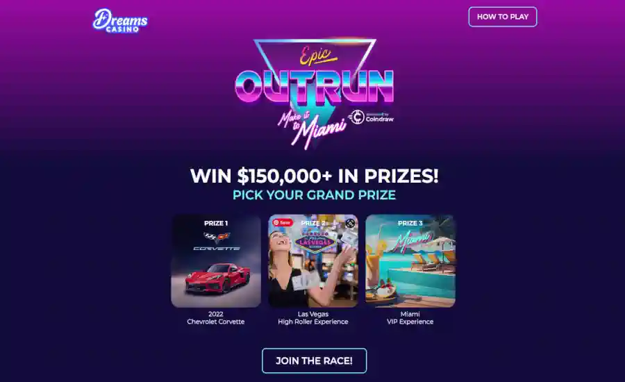 Make it to Miami at Dreams Casino