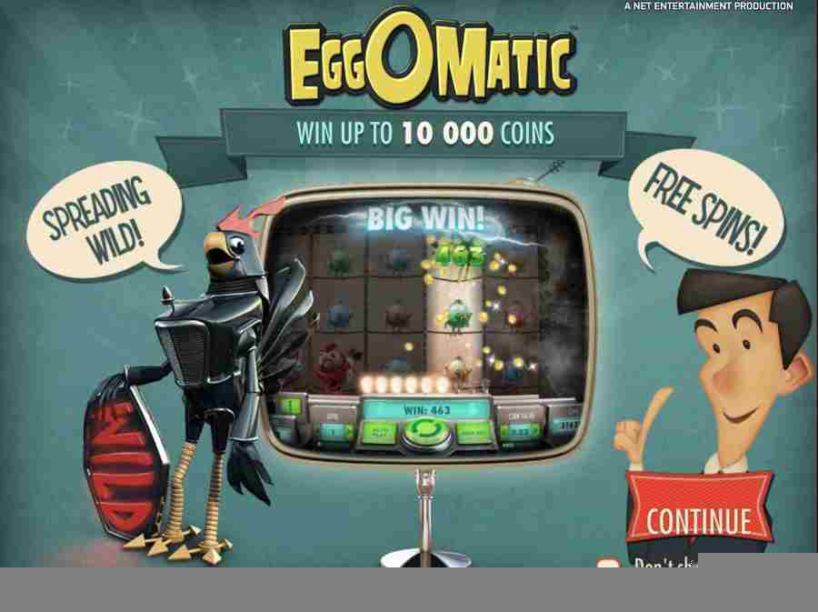 Eggomatic Splash Screen