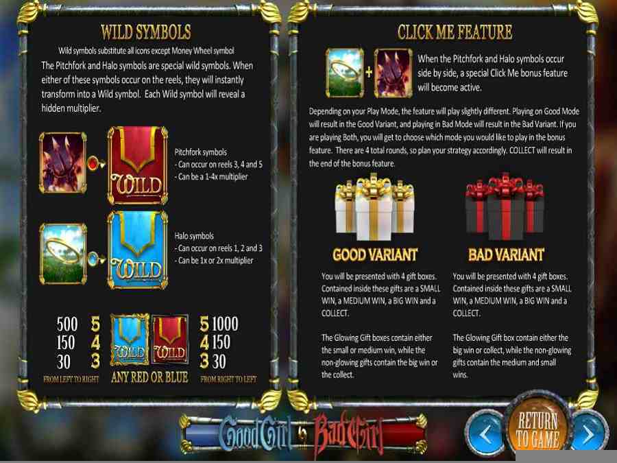 Bonus Symbols Features