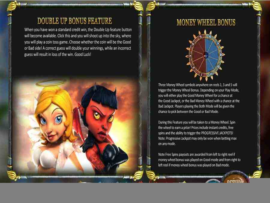 Double & Money Bonus Feature