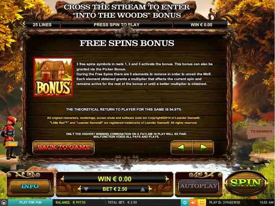 Free Spins Bonus