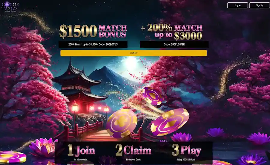 Lotus Asia Casino Screenshot 
