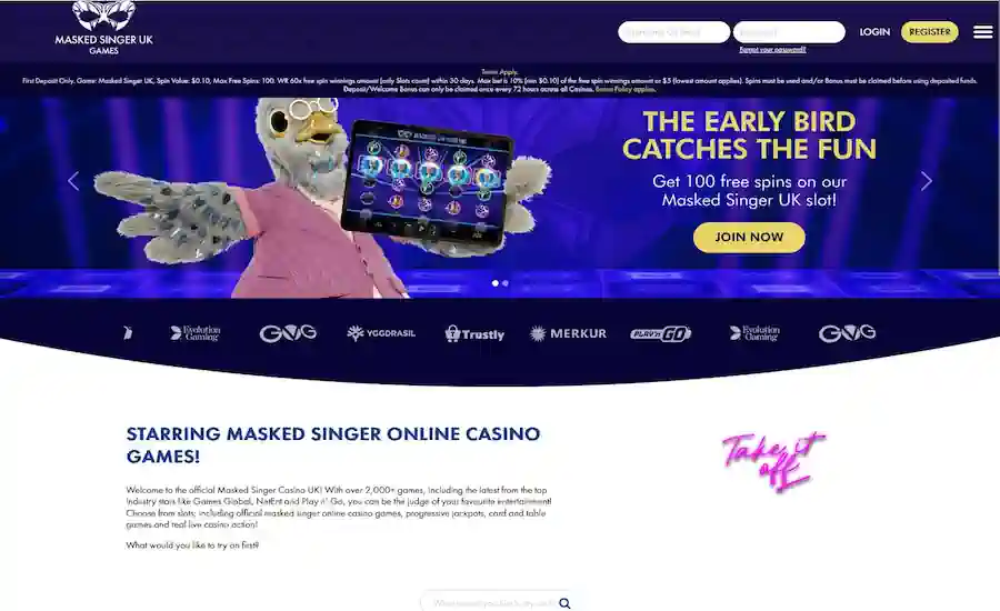 Masked Singer Games Screenshot