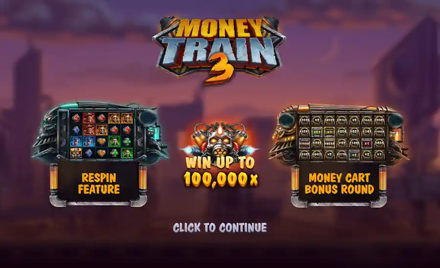 Money Train 3 Splash screen