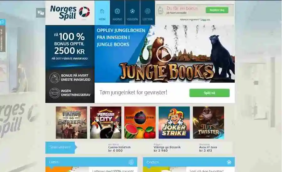 NorgesSpill Casino Screenshot