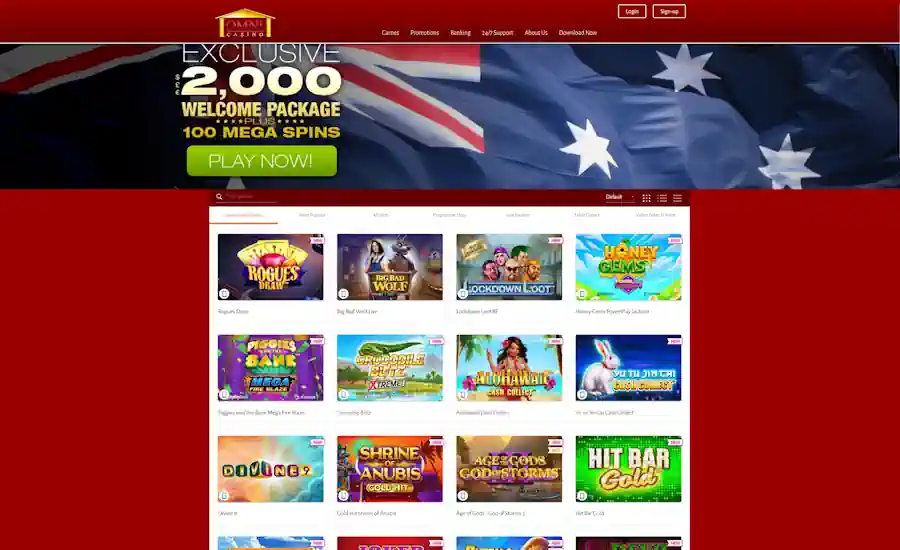 Omni Casino Screenshot