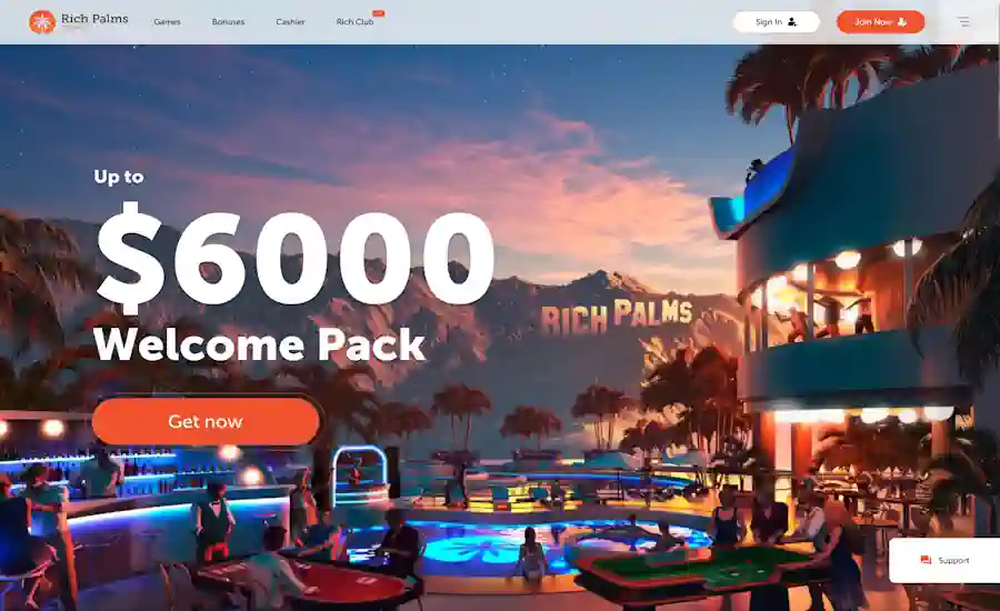 Rich Palms Casino Screenshot