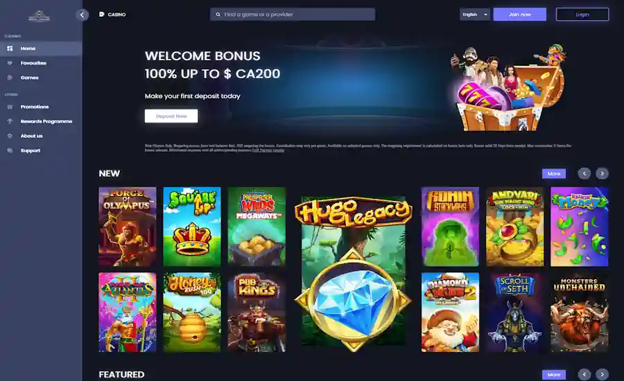 Royal House Casino Screenshot