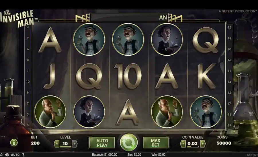 The invisible Man Screenshot