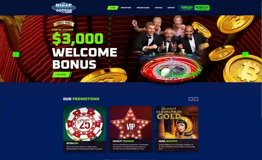 Vegas Casino Online Screenshot