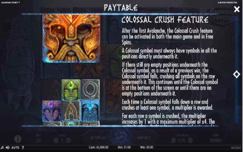 Asgardian Stones Colossal Crush Feature