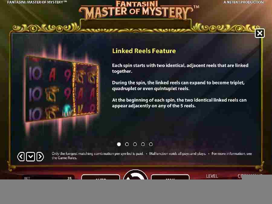 Master of Mystery Linked Reel Feature