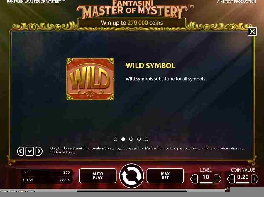 Master of Mystery Wild Symbol