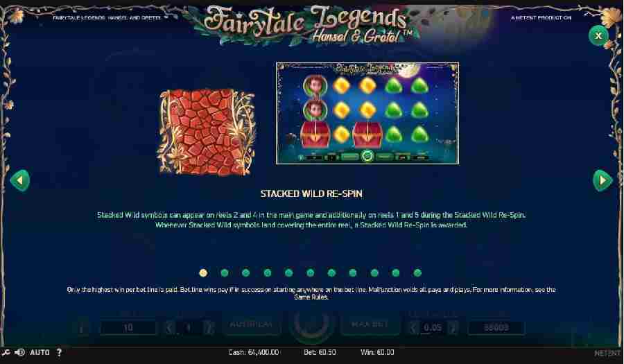 Hansel and Gretel Stacked Wild Re-Spin