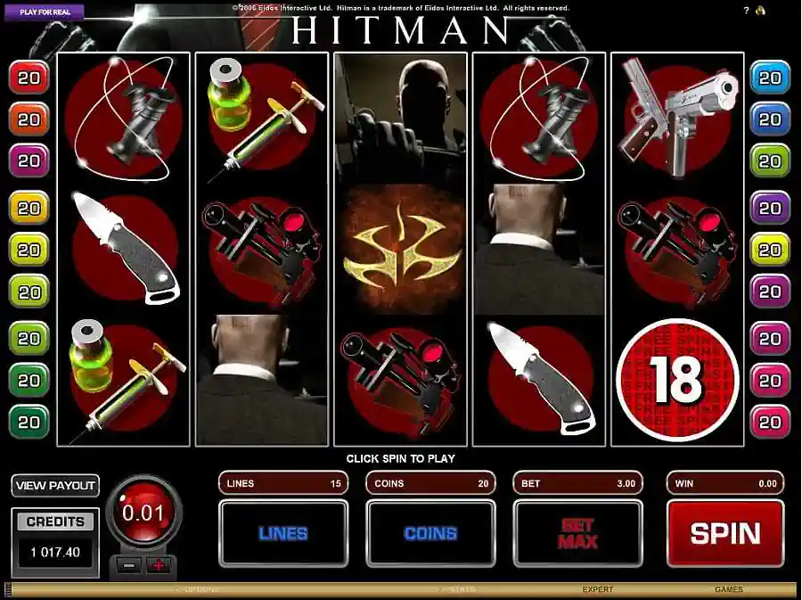 Hit Man Slots Screenshot