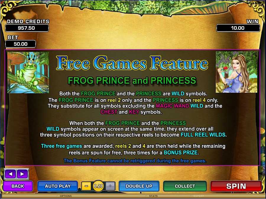 Magic Charms Free Games Feature