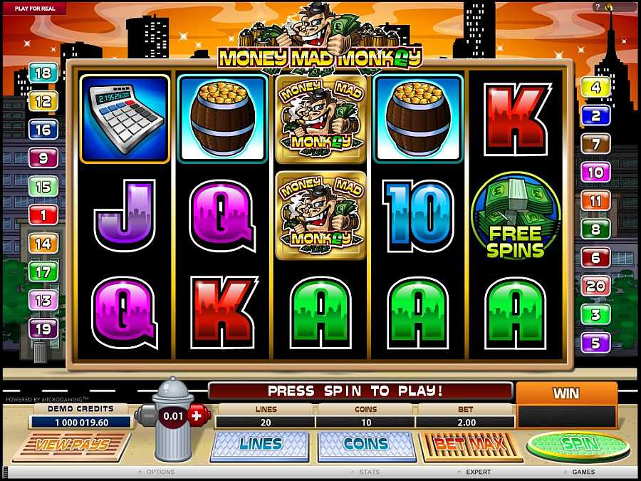 Money Mad Monkey Screenshot