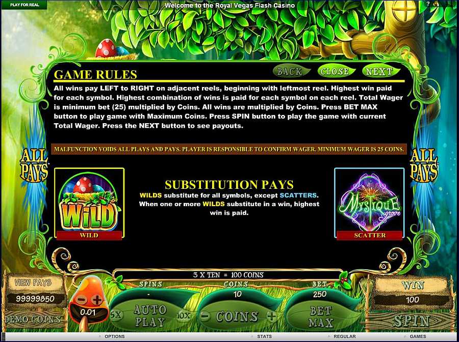 Mystique Grove Bonus Feature