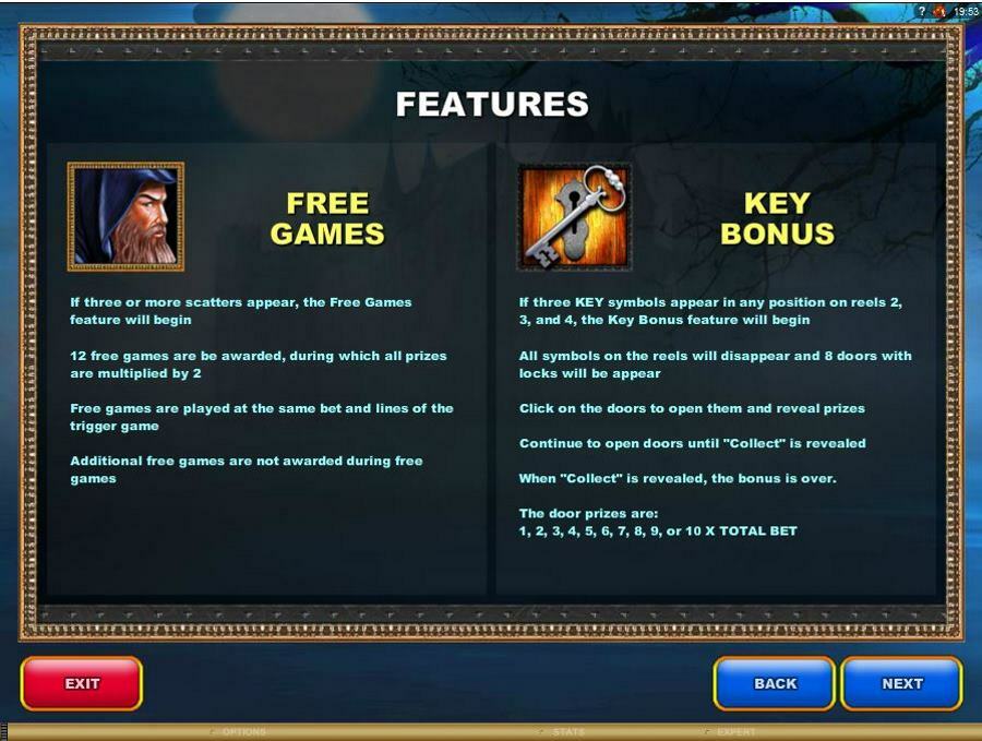 Excalibur Bonus Features