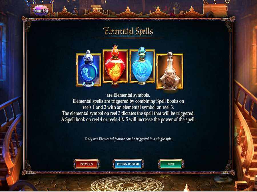 Alkemors Tower Elemental Spells