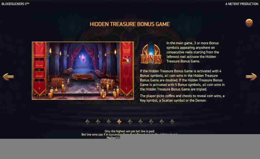 Blood Suckers 2 Bonus Game Feature