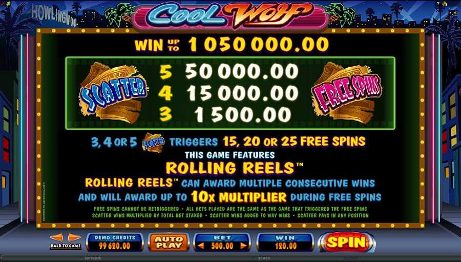 Cool Wolf Free Spins Feature