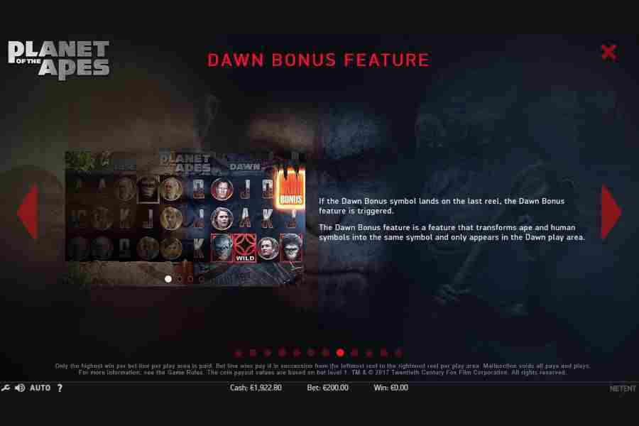 Planet of the Apes Dawn Bonus Feature