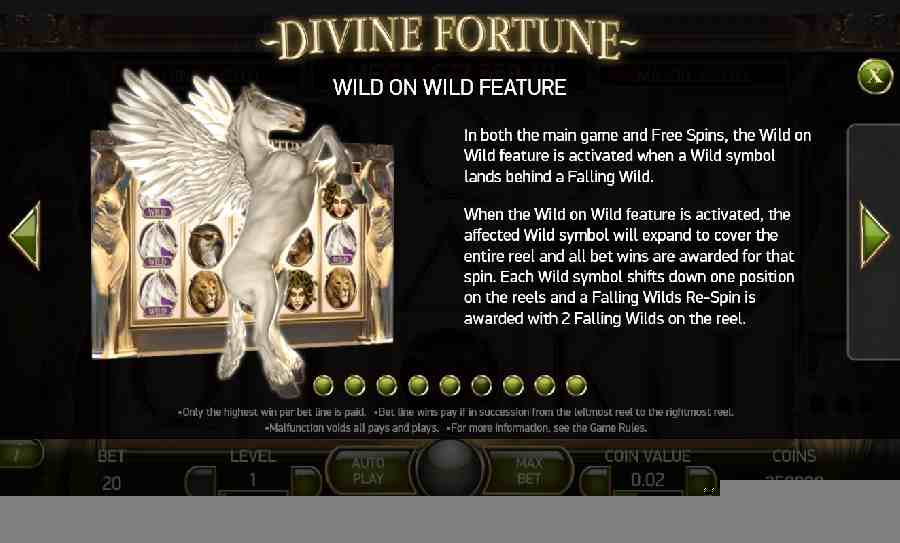 Divine Fortune Wild On Wild Feature