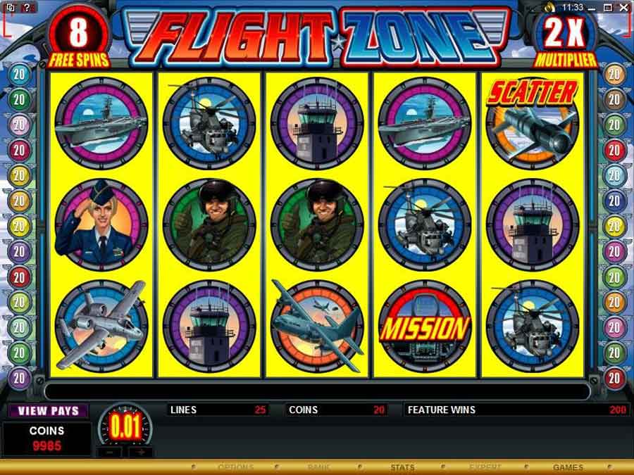 flight Zone Free Spins Play