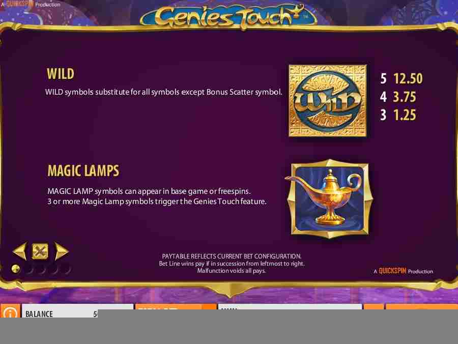 Bonus Symbols Feature