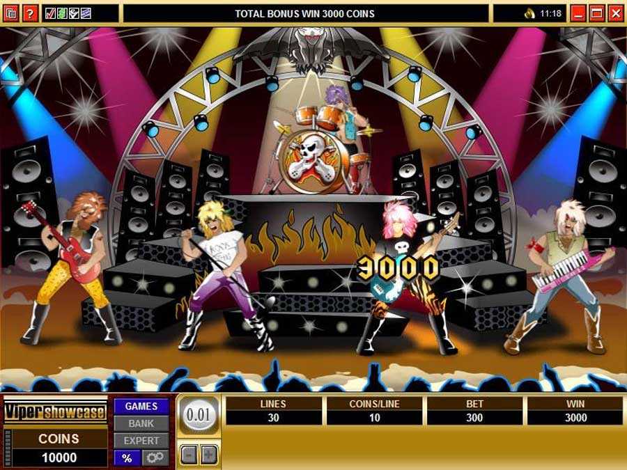Get Rocked Slots Bonus Feature