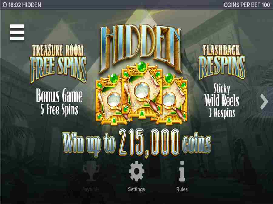 Hidden Bonus Re-spins Feature