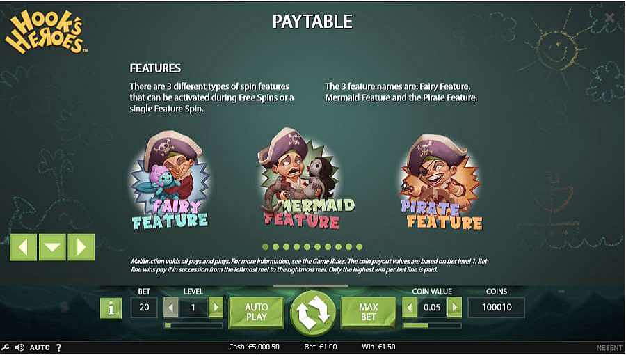 Hooks Heros Bonus Feature