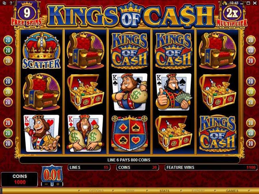 kings of cash free-Spin Play