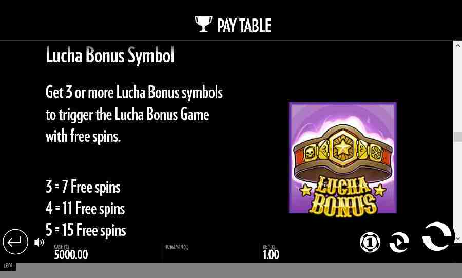 Luchadora Bonus Symbol